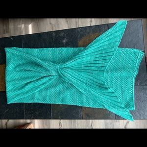 Mermaid Tail Blanket - A little girl’s dream!
